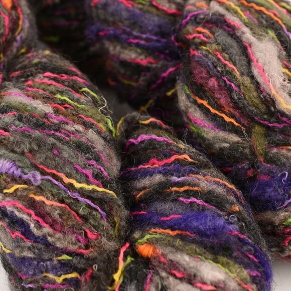 Noro Mossa Colorful Yarn 2 Skeins Wool Viscose Mohair Silk Multi-Color - Picture 2 of 3